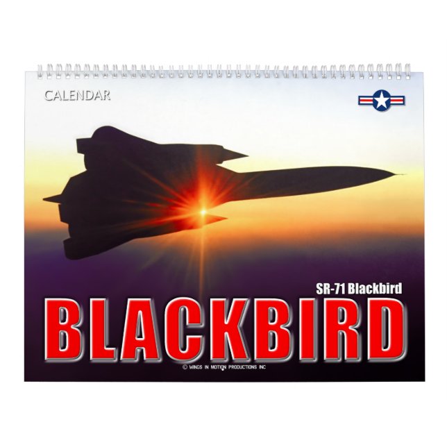 CALENDARIO SR-71 BLACKBIRD (Tapa)