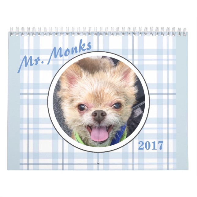 Calendario Sr. Monks 2017 (Tapa)