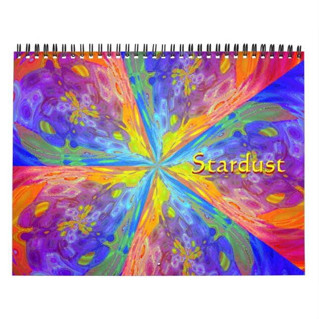 Calendario Stardust Abstract Art Of Stars (Tapa)