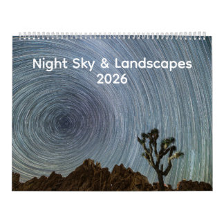 Calendario Stars, Mountains & Horizons: A 2026 Photo Calendar