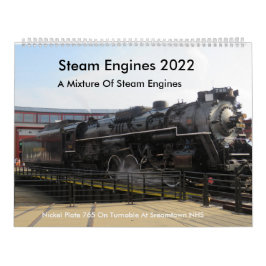 Calendario Steam Engines 2022 Calendar