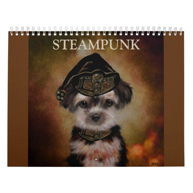 CALENDARIO STEAMPUNK 2025  (Tapa)