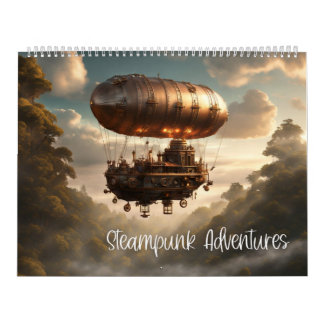 Calendario Steampunk Adventures Calendar
