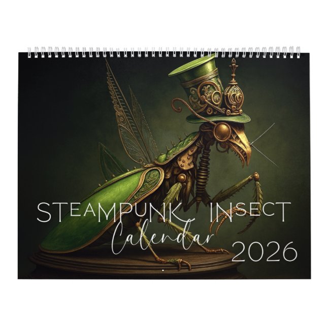 Calendario Steampunk, error Steampunk (Tapa)