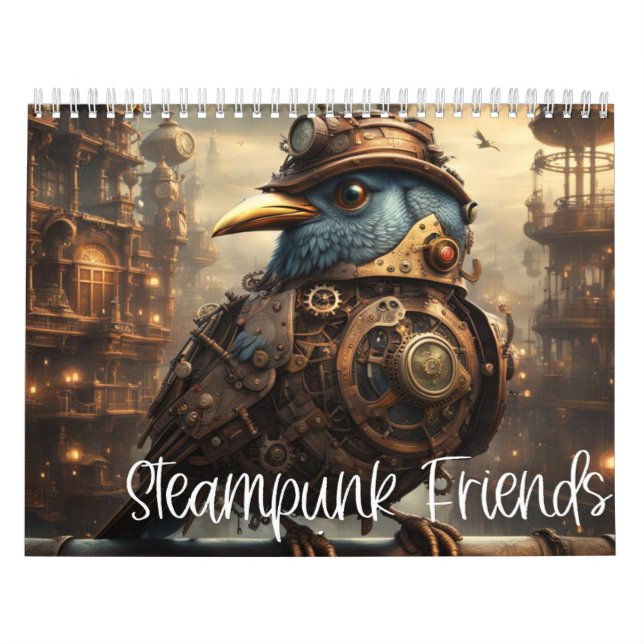 Calendario Steampunk Friends (Tapa)