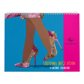 Calendario STEPPIN INTO 2026 Calendar