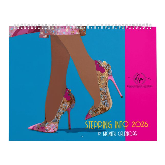 Calendario STEPPIN INTO 2026 Calendar (Tapa)