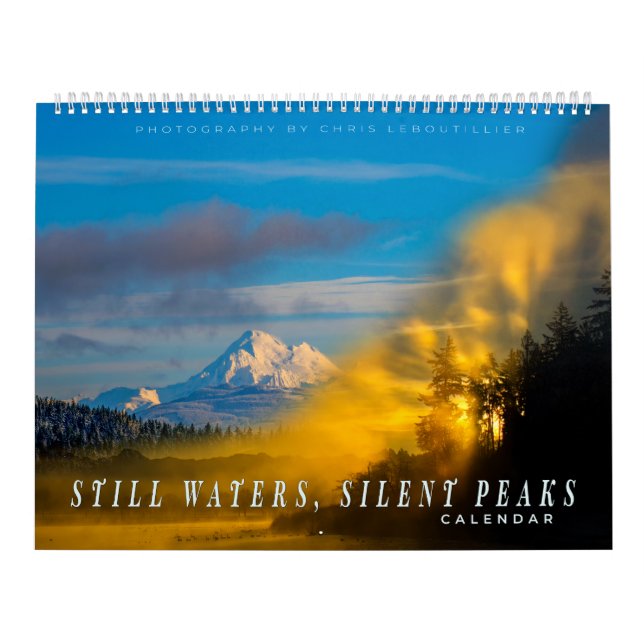 Calendario Still Waters, Silent Peaks – Calendar Pacific NW  (Tapa)