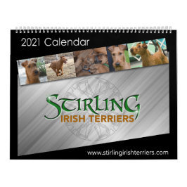 Calendario Stirling Irish Terriers 2021