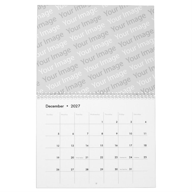 Calendario Su imagen (Dec 2027)