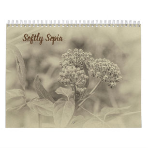 Calendario suavemente sepia