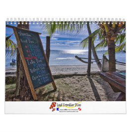Calendario Subacuático de Siquijor tamaño S- L