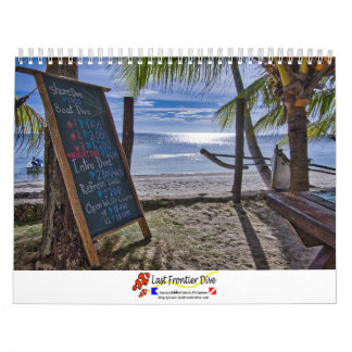 Calendario Subacuático de Siquijor tamaño S- L