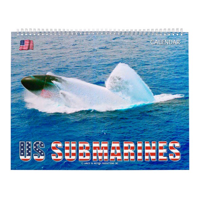 CALENDARIO SUBMARINOS DE LOS EE.UU. (Tapa)