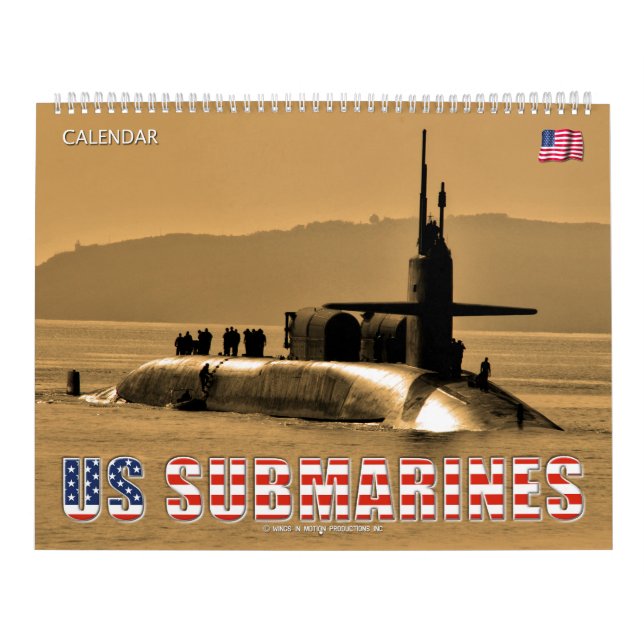 CALENDARIO SUBMARINOS DE LOS EE.UU. (Tapa)