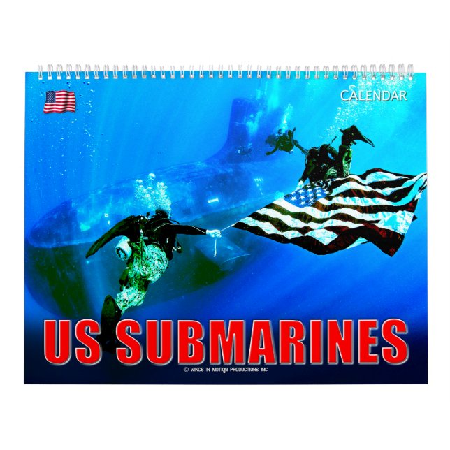 CALENDARIO SUBMARINOS DE LOS EE.UU. (Tapa)