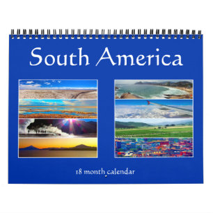Calendario sudamérica 18 meses