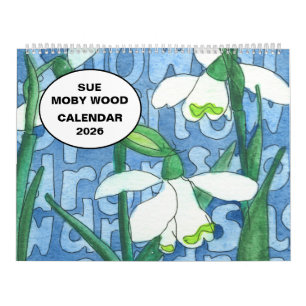 Calendario Sue Moby Wood 2026