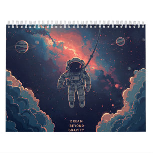 Calendario Sueña más allá de la gravedad