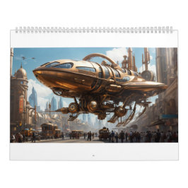 Calendario Sueños de Steampunk