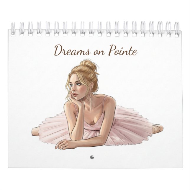 Calendario Sueños en Pointe (Tapa)