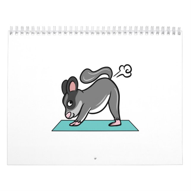 Calendario Sugar Glider Yoga Pose (Tapa)