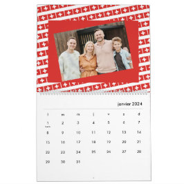 Calendario Suiza | Añadir su foto bandera suiza 2026