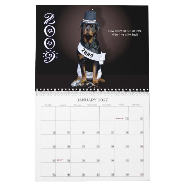 Calendario Sundance:  Encima de cercano y de personal (Jan 2027)