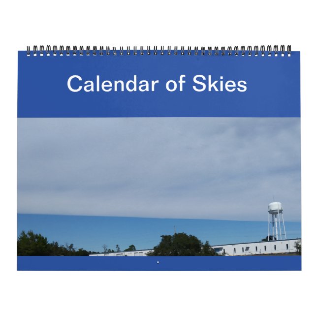Calendario Sunny Daze Photo Calendar de Cielos