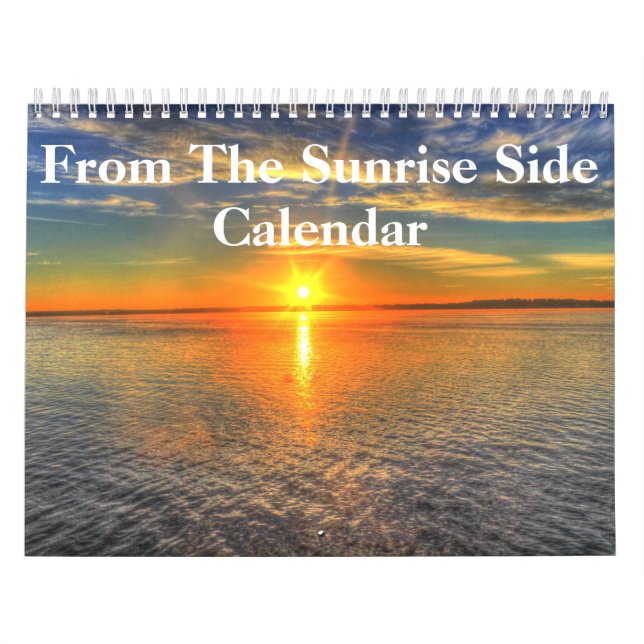 Calendario Sunrise Side 2025 (Tapa)