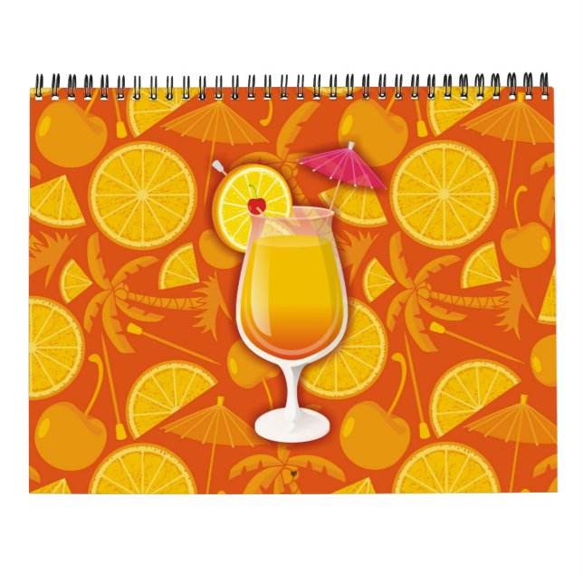 Calendario Sunrise Tequila (Reverso)