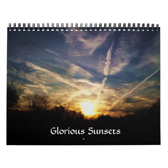 CALENDARIO SUNSETS GLORIOSOS (Tapa)