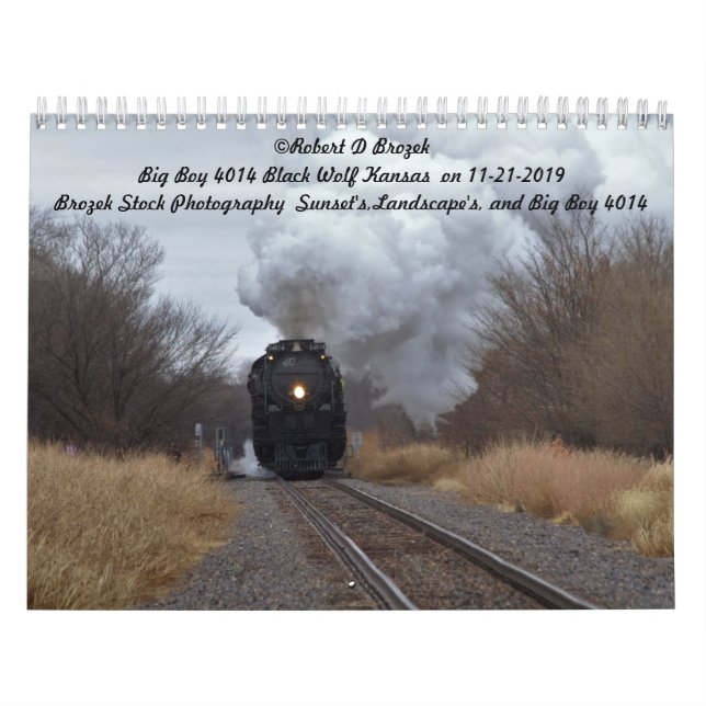 Calendario Sunset's, Paisajes, Big Boy, (Tapa)
