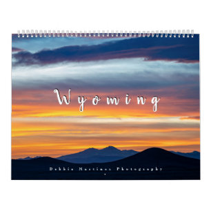 Calendario Sunsets Wyoming