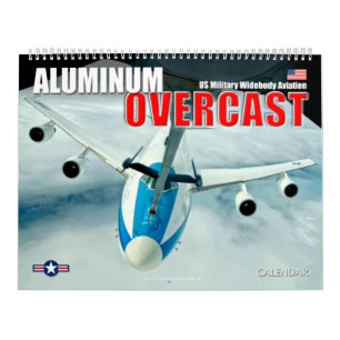 Calendario SUPERCAST DE ALUMINIO - Aviación militar amplia de