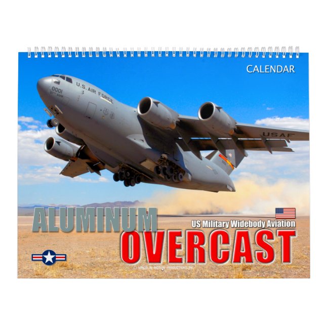 Calendario SUPERCAST DE ALUMINIO - Aviación militar amplia de (Tapa)