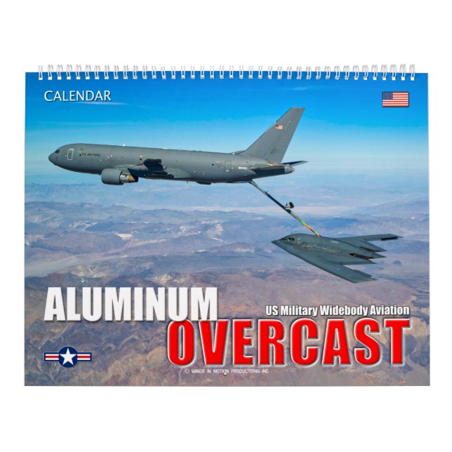 Calendario SUPERCAST DE ALUMINIO - Aviación militar amplia de (Tapa)