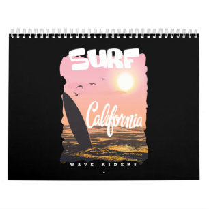 Calendario surf california