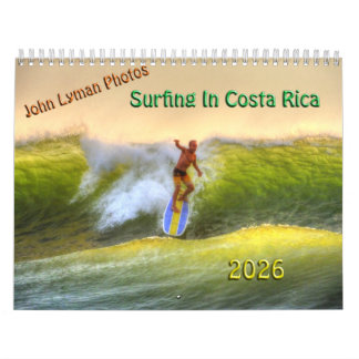 Calendario Surfing In Costa Rica 2026 Calendar