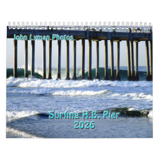 Calendario Surfing The Huntington Beach Pier 2026