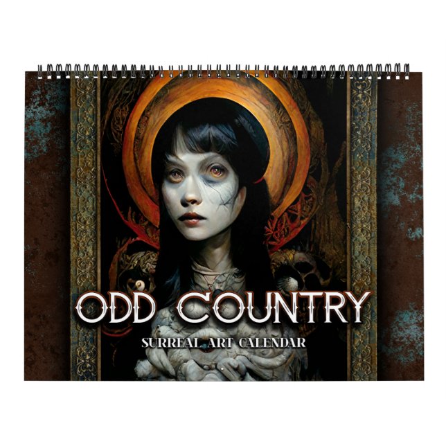 Calendario Surreal de arte de Odd Country 3 de 202 (Tapa)