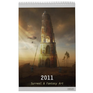 Calendario Surreal digital y arte de fantasía 2011 - Calenda