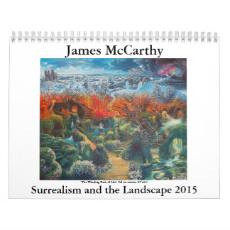 Calendario Surrealismo y el paisaje 2015 de James McCarthy-