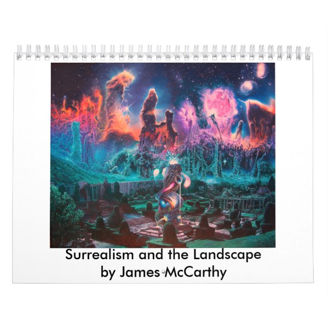 Calendario Surrealismo y el paisaje de James McCarthy (Tapa)