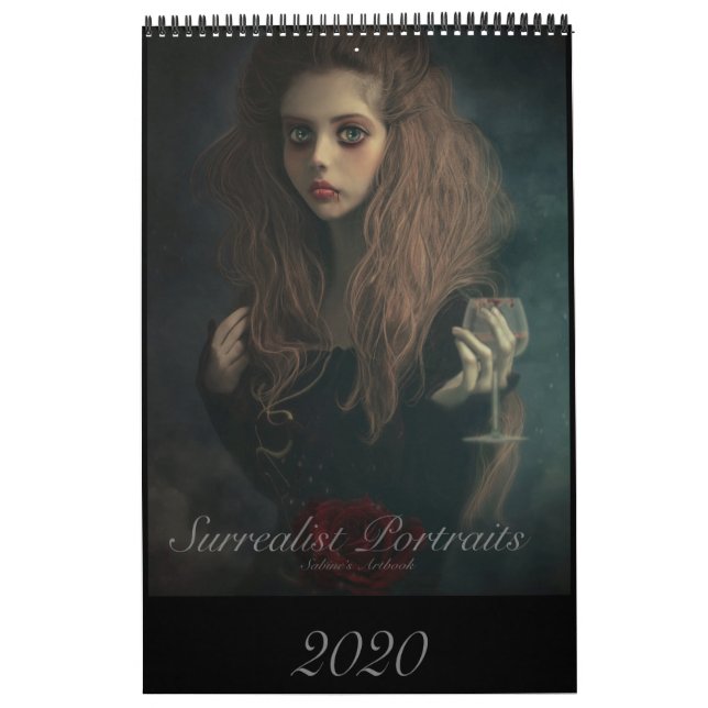 Calendario Surrealist Portraits - (Tapa)