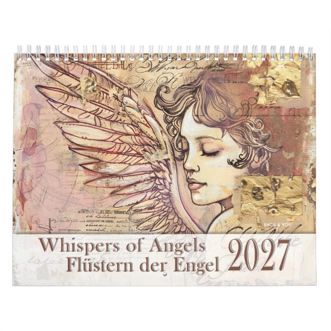 Calendario Susurros de Ángeles – Flüstern der Engel 2027 (Tapa)