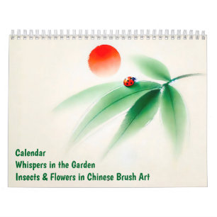Calendario Susurros en el Jardín – Insectos y Flores en China