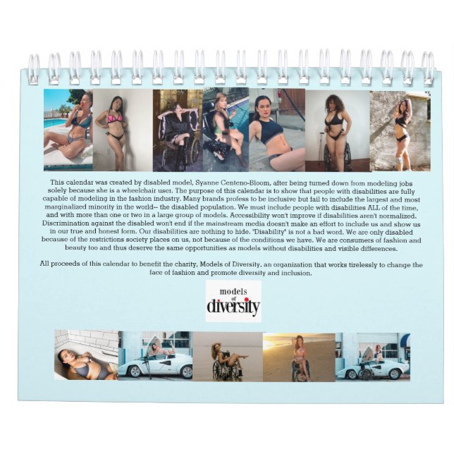 Calendario Swimsuit 2021 (Reverso)