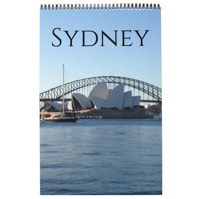 Calendario sydney travels (Tapa)