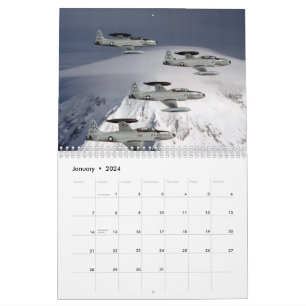 Calendario T-33 Estrellas de tiroteo